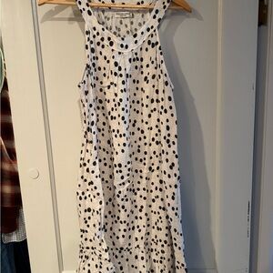 Polka Dot Sleeveless Dress